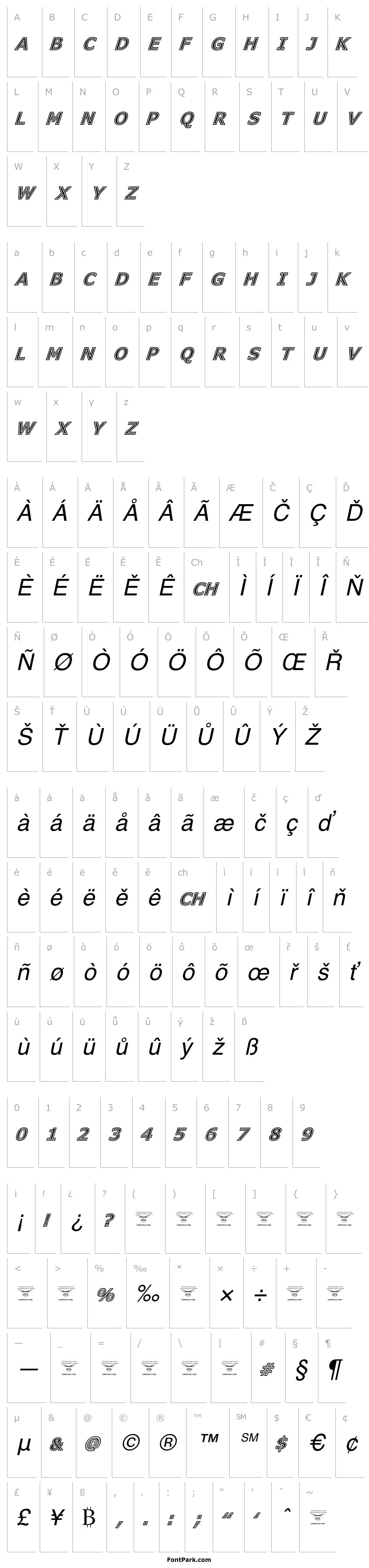 Přehled GeneseeSt-Italic