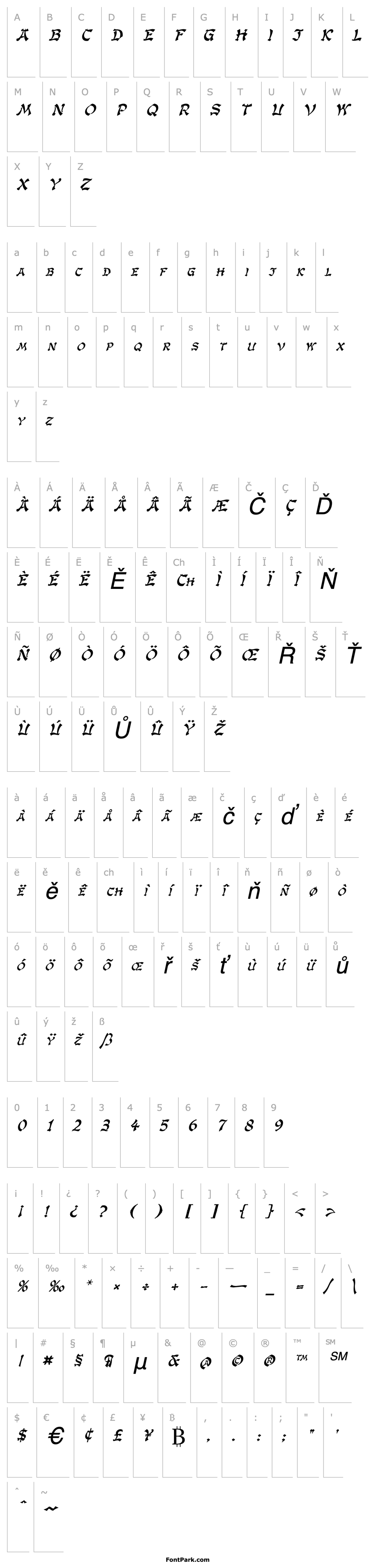 Overview GengisKahn Italic