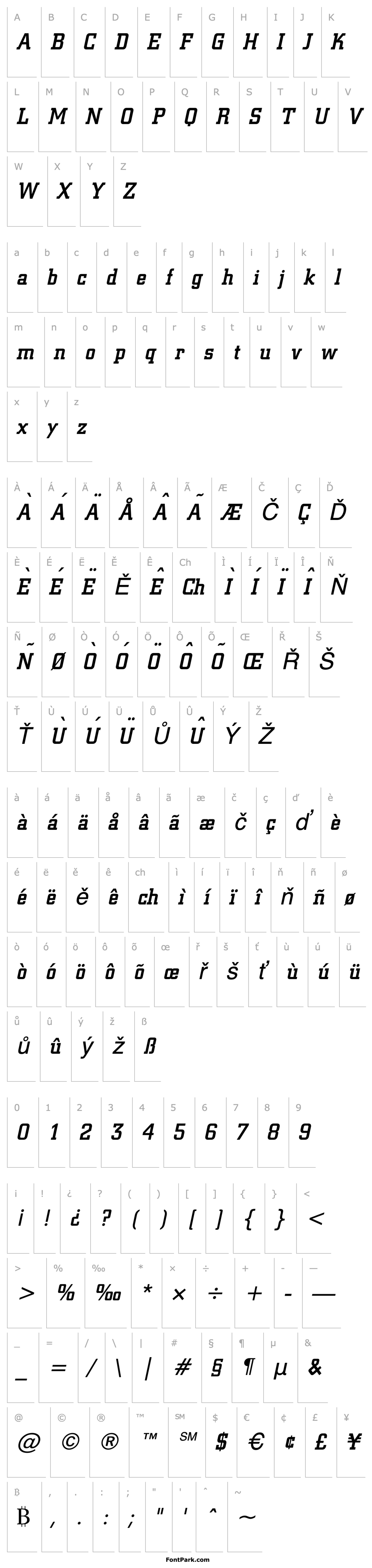 Přehled Geo 957 Italic