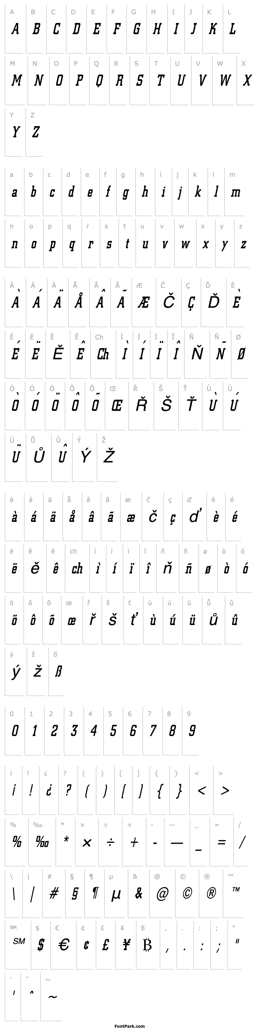 Přehled Geo 957 Thin Italic