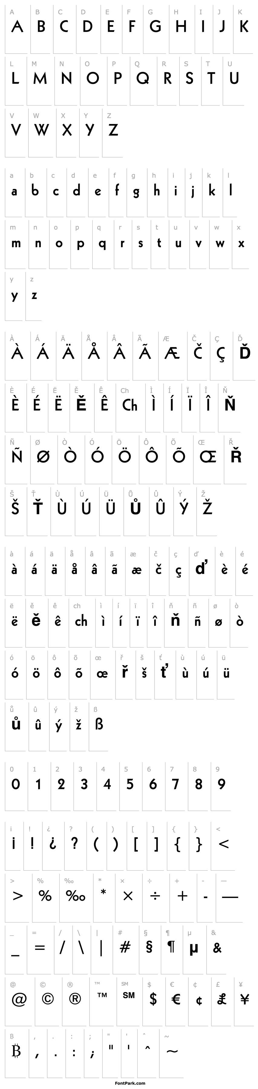 Overview Geometr231 BT Bold