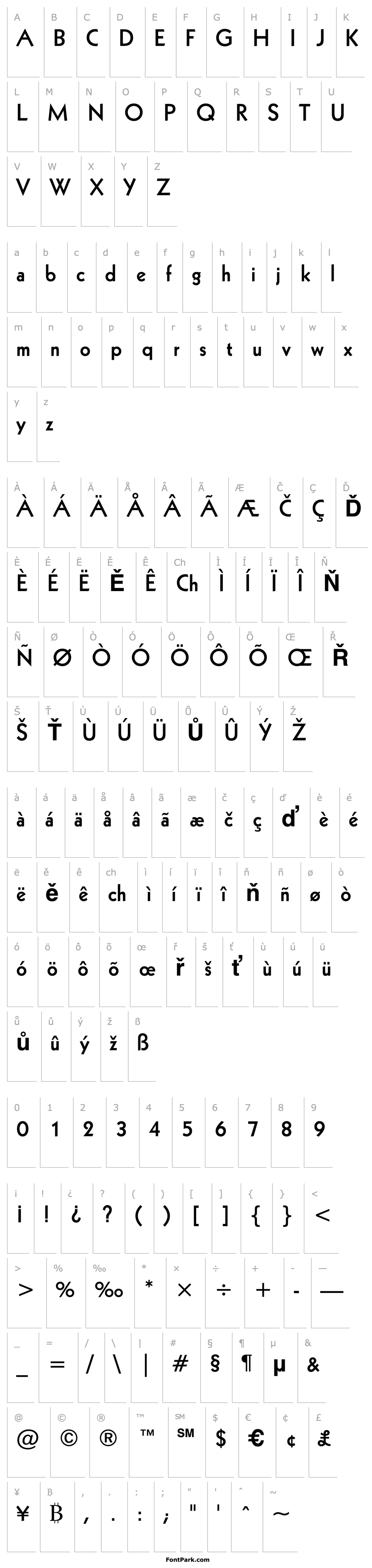 Overview Geometric 231 Bold BT