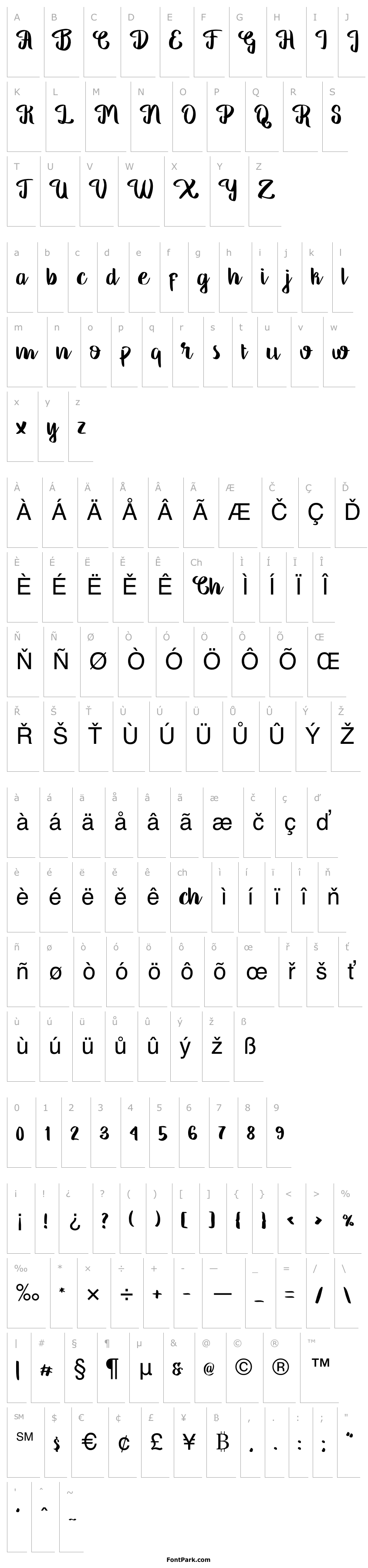 Přehled Georgia Script