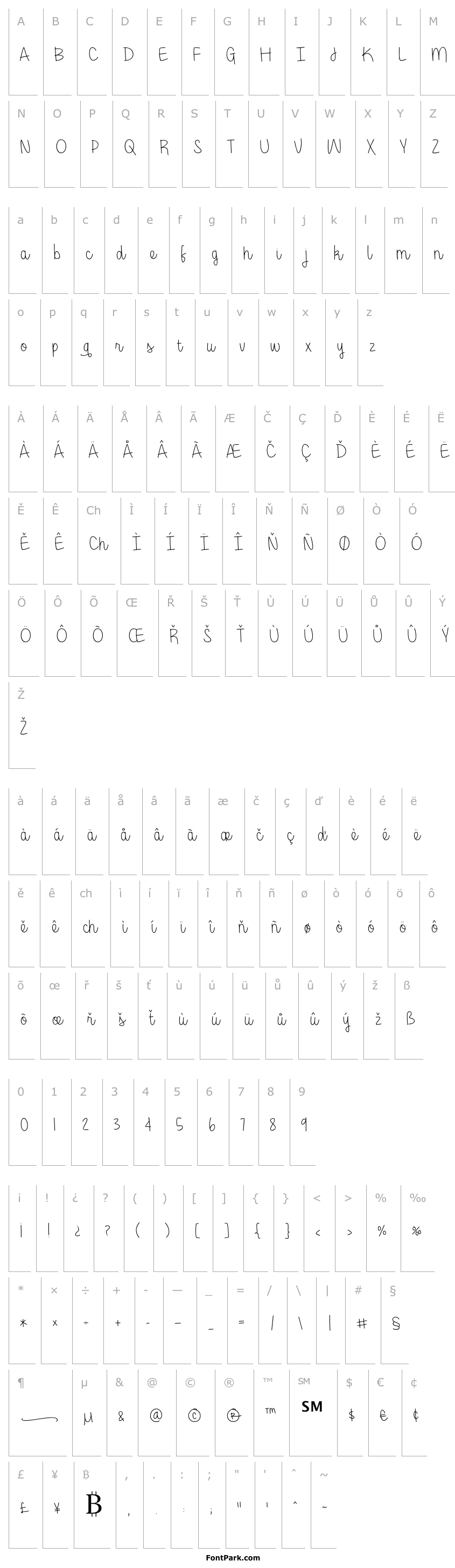 Přehled Georgina Light