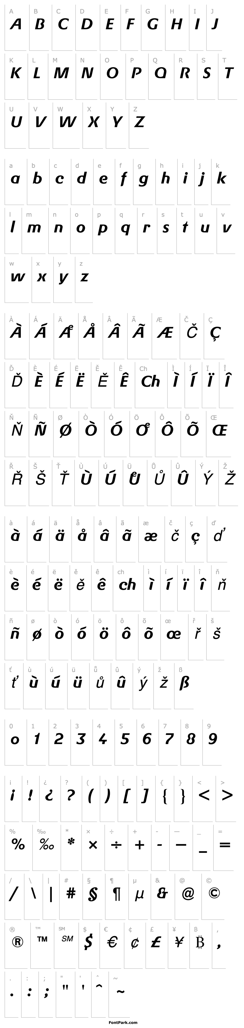 Overview GerstnerBQ-MediumItalic