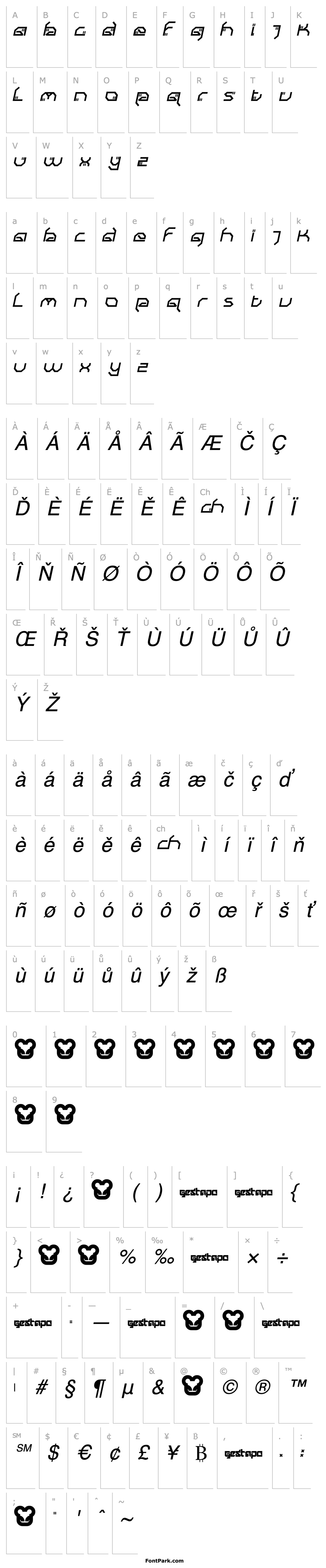 Overview gestapo001 Italic