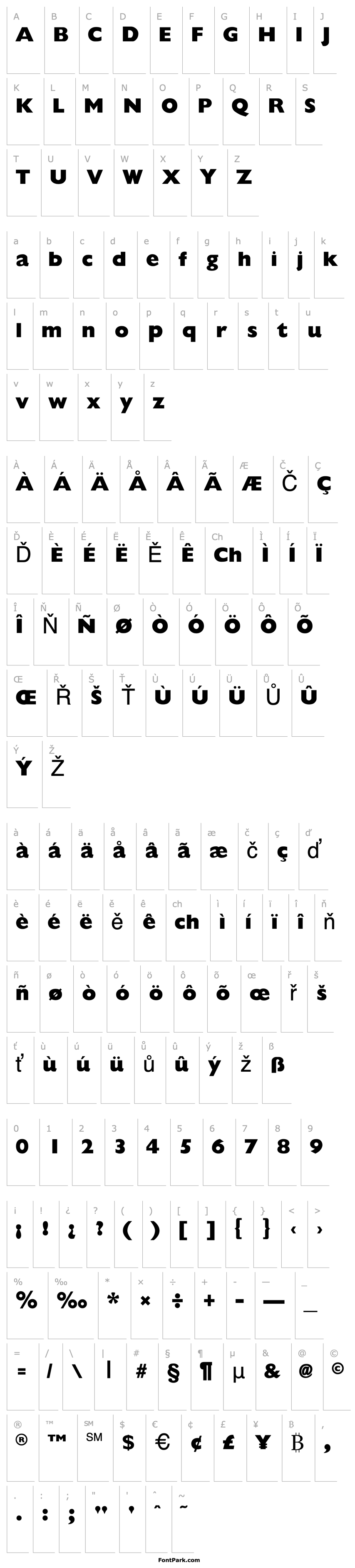 Overview GiliganExtrabold Regular