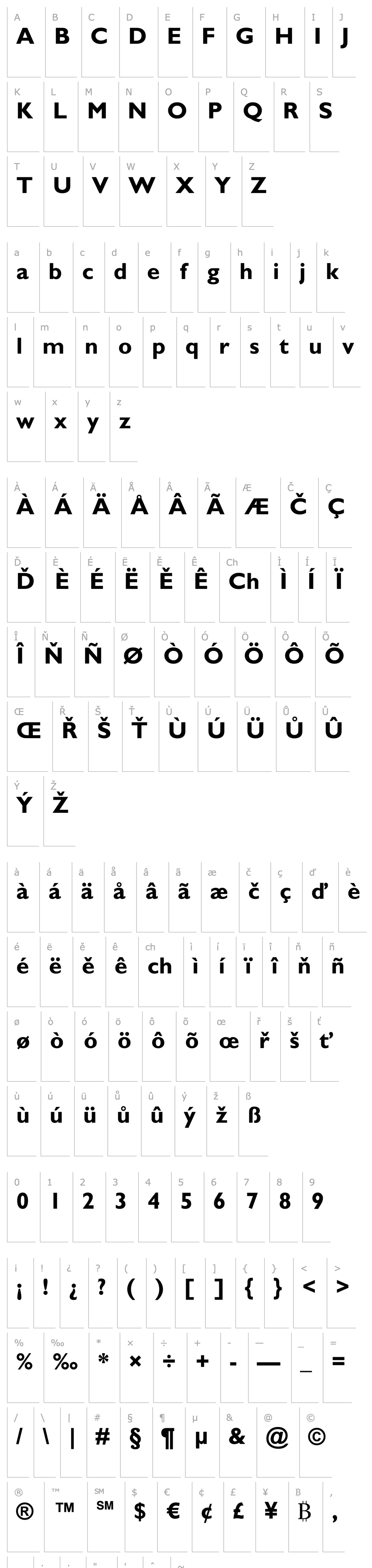 Overview Gill Sans MT Bold