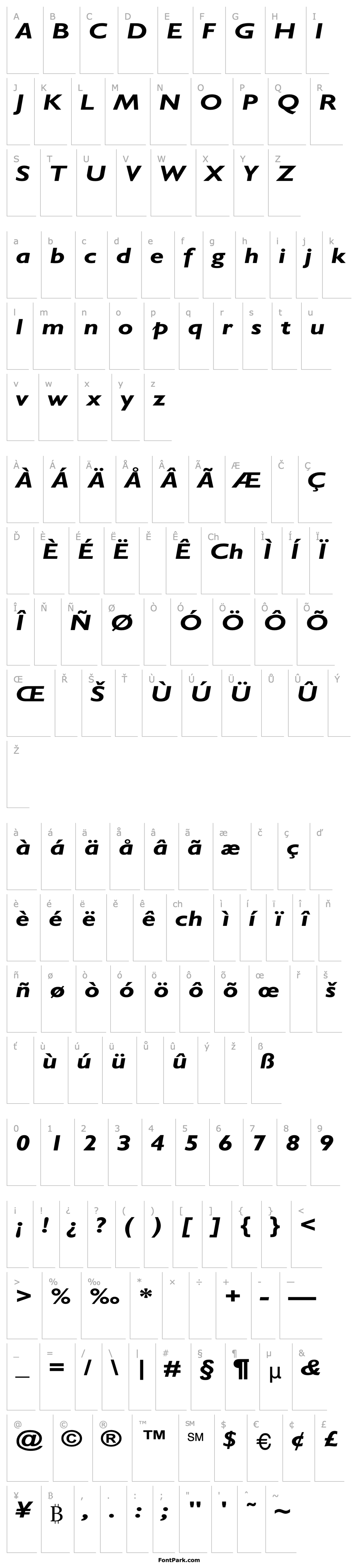 Overview GillSans-BoldItalic Wd