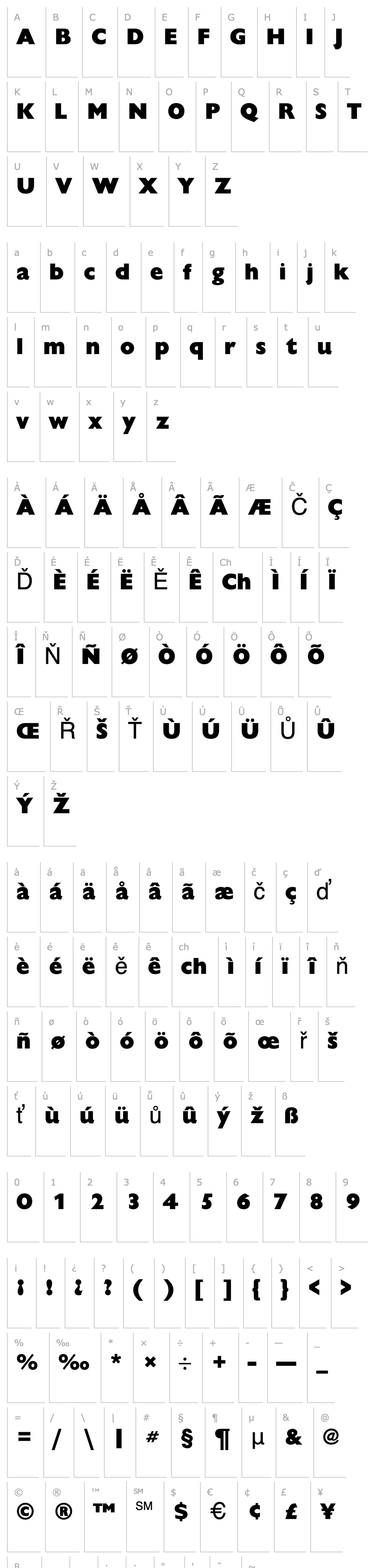 Overview GiltusT-ExtraBold