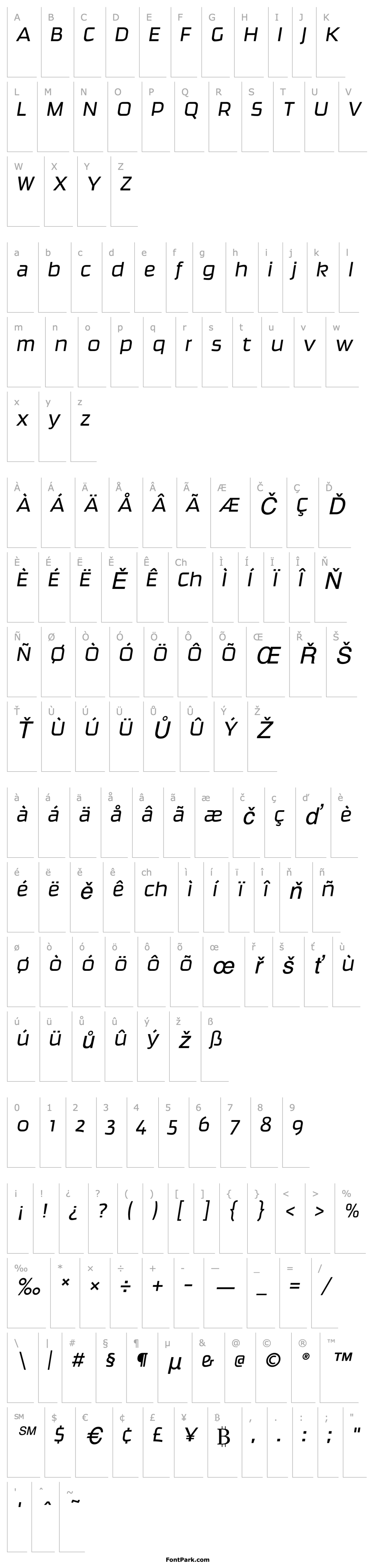 Overview Ginger-LightItalic