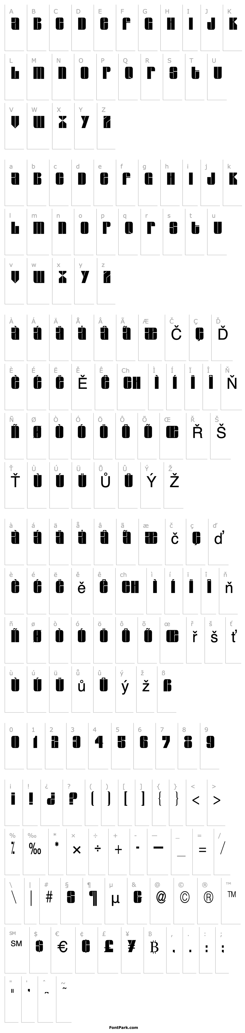 Přehled Glaze Condensed Normal