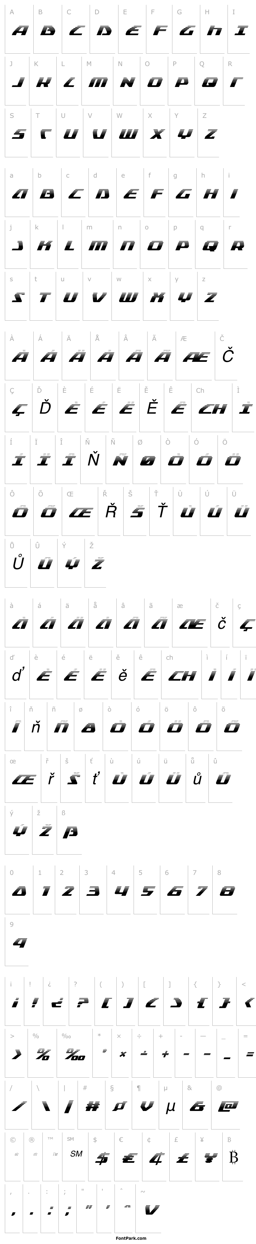 Přehled Global Dynamics Halftone Italic
