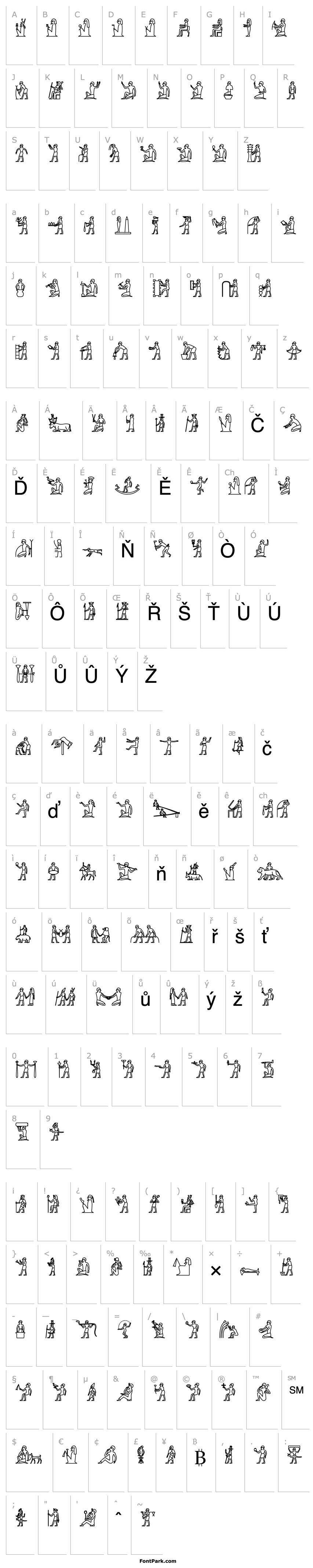 Overview GlyphExtLibC