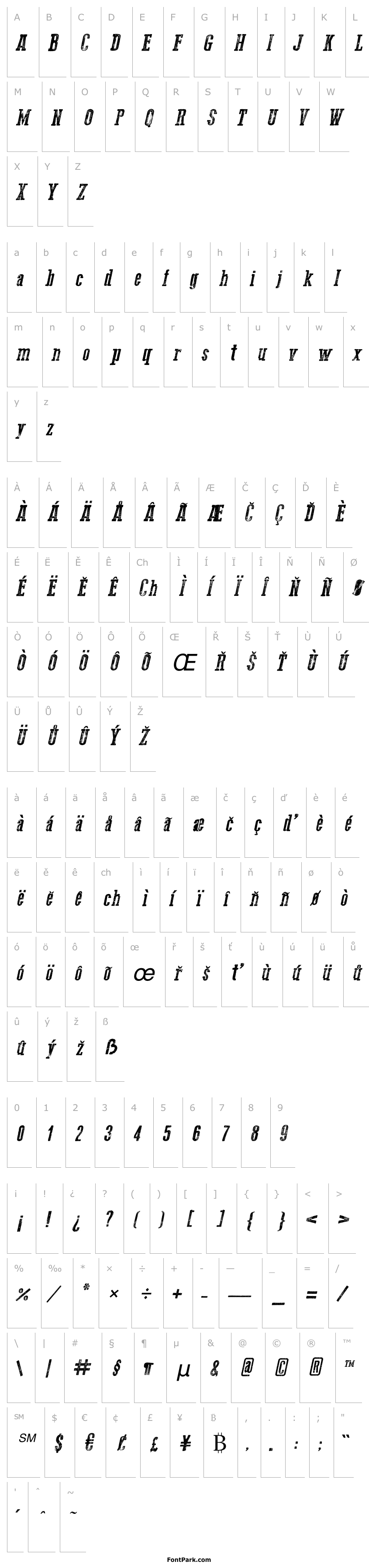 Overview Go 2 Old Western Italic