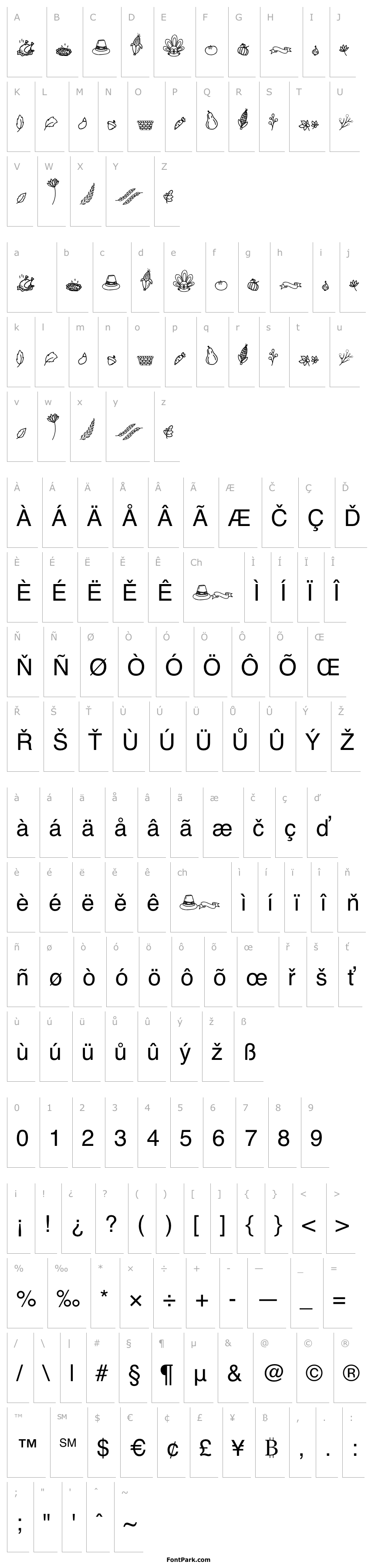 Overview Gobbie Dingbats