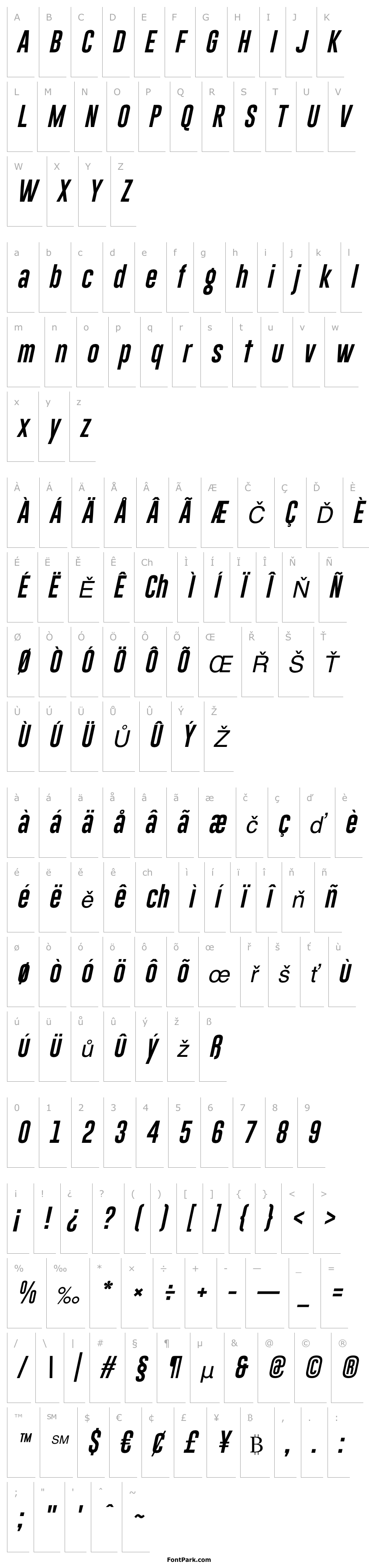 Přehled Gobold Lowplus Italic