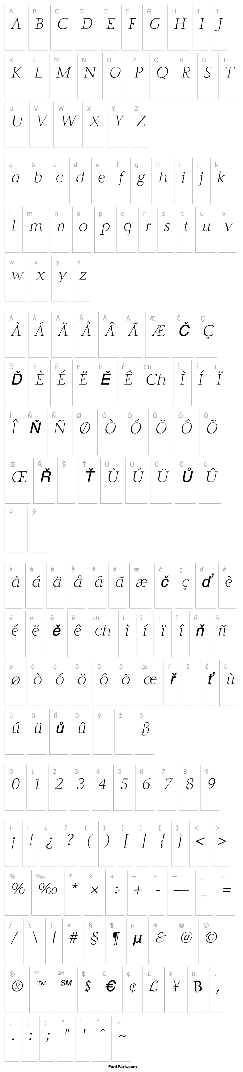 Přehled GodlikeItalic