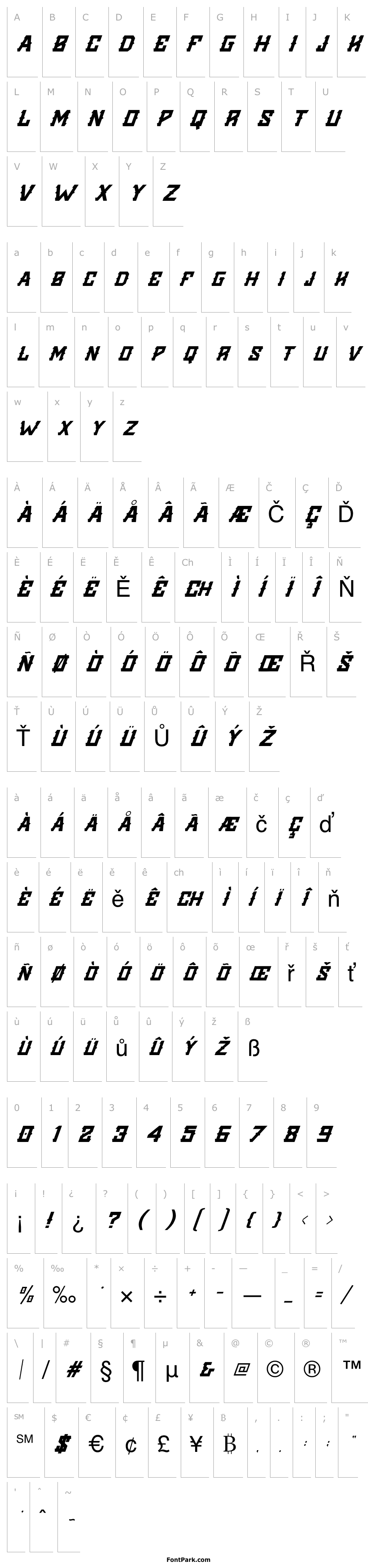 Overview GoldenSilver-Italic