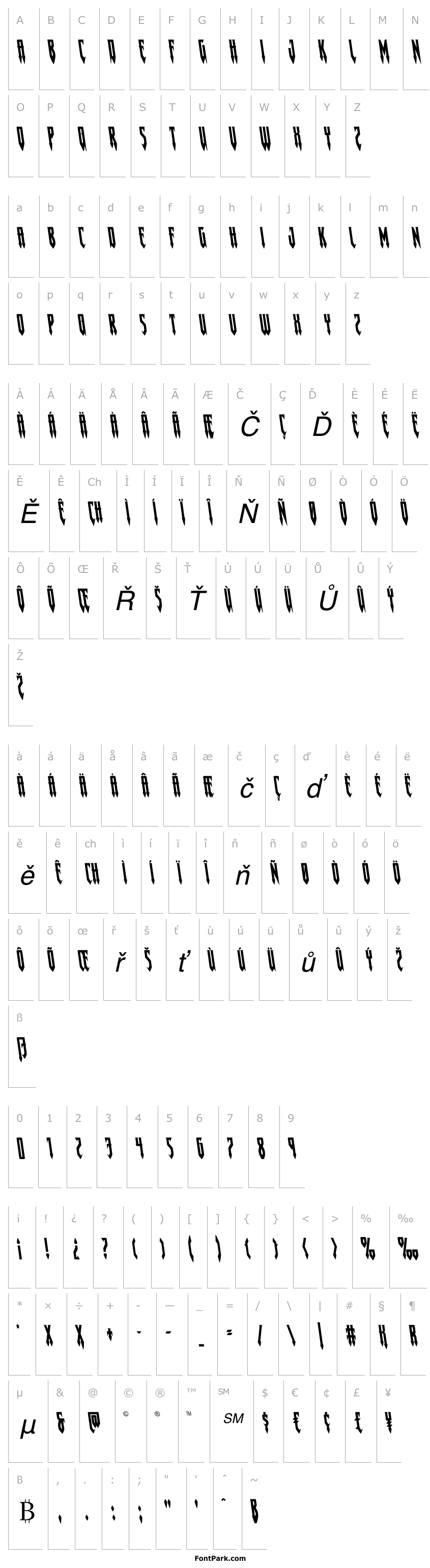 Overview Gotharctica Leftalic