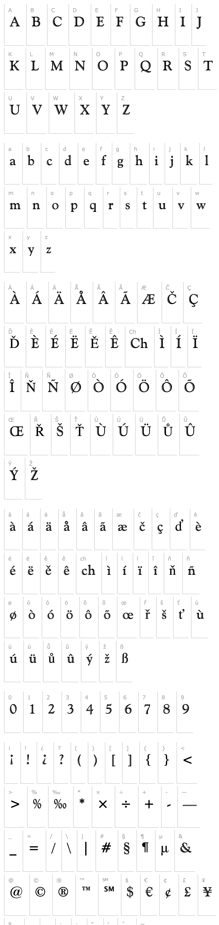 Overview Goudy Handtooled BT