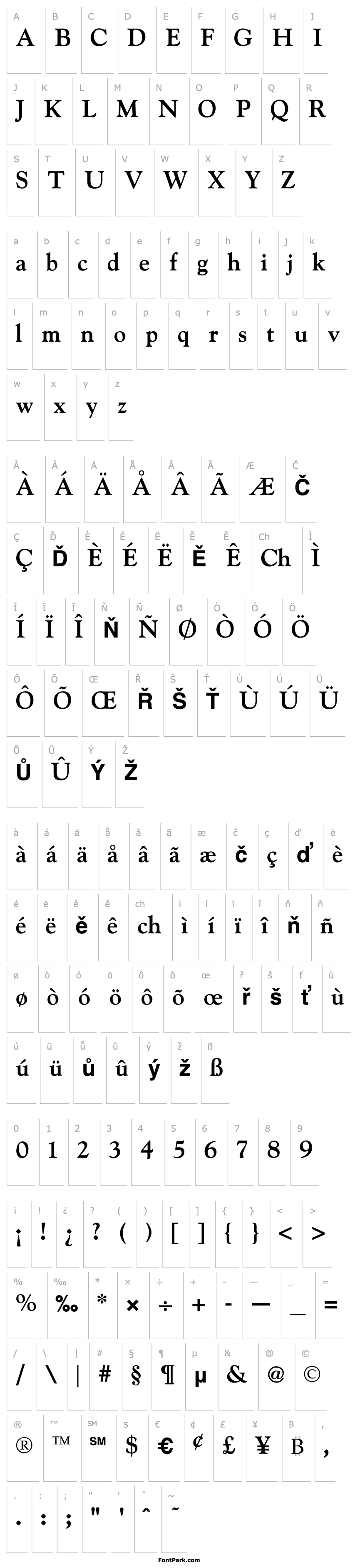 Overview GoudyBold