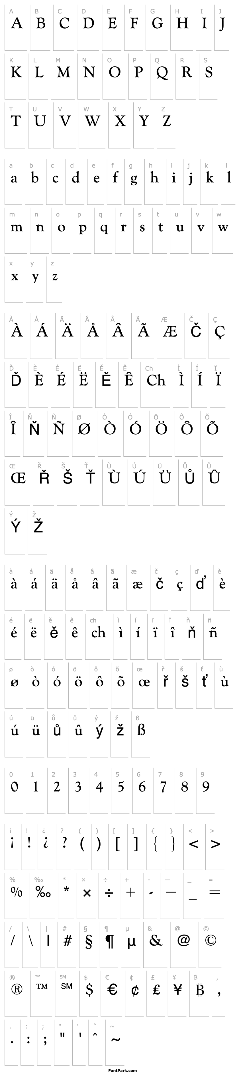 Přehled GoudyCatalogueBQ-Regular