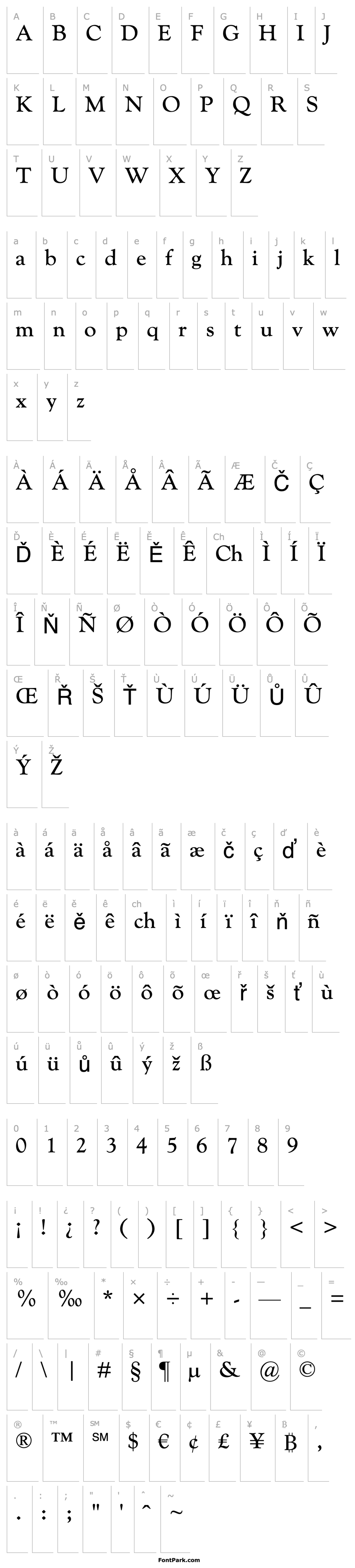 Overview GoudyCatalogueMTStd