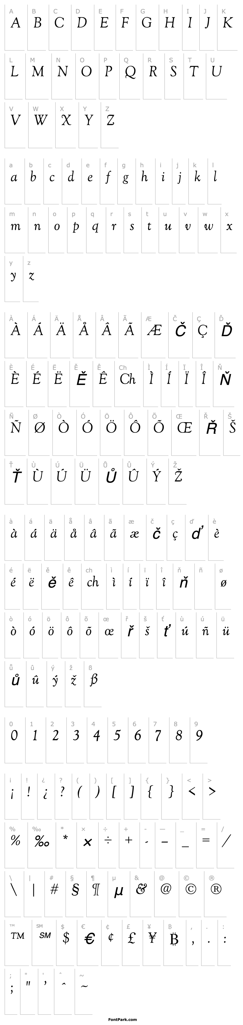 Overview GoudyRetrospectiveSSK Italic