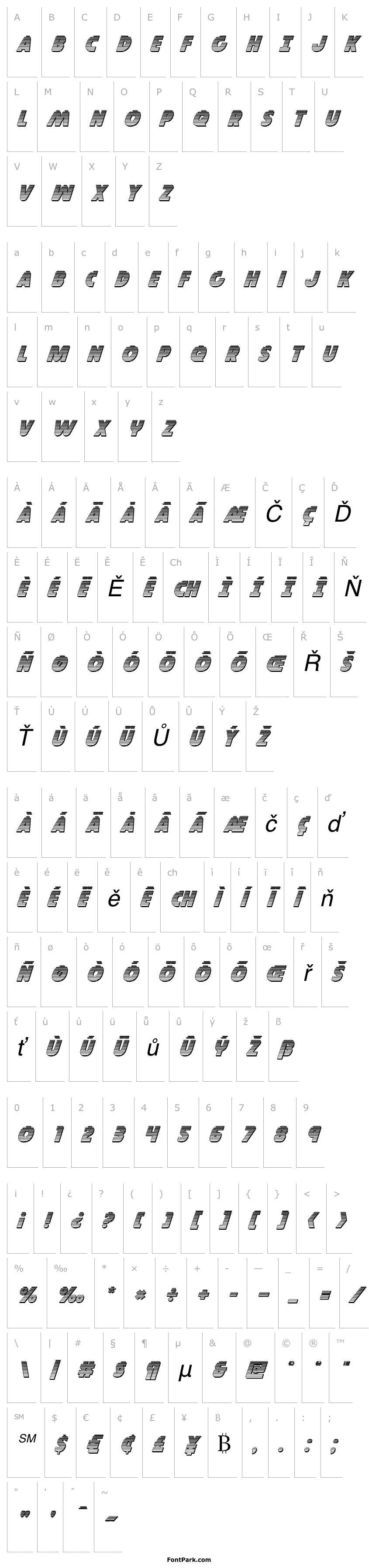 Overview Governor Chrome Italic