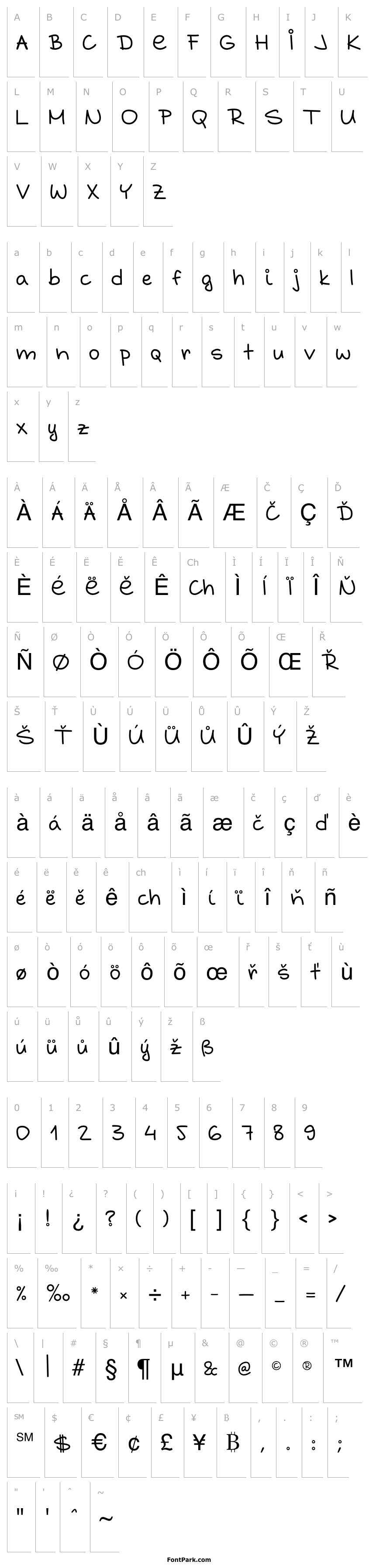 Overview Grabstein HandSchrift