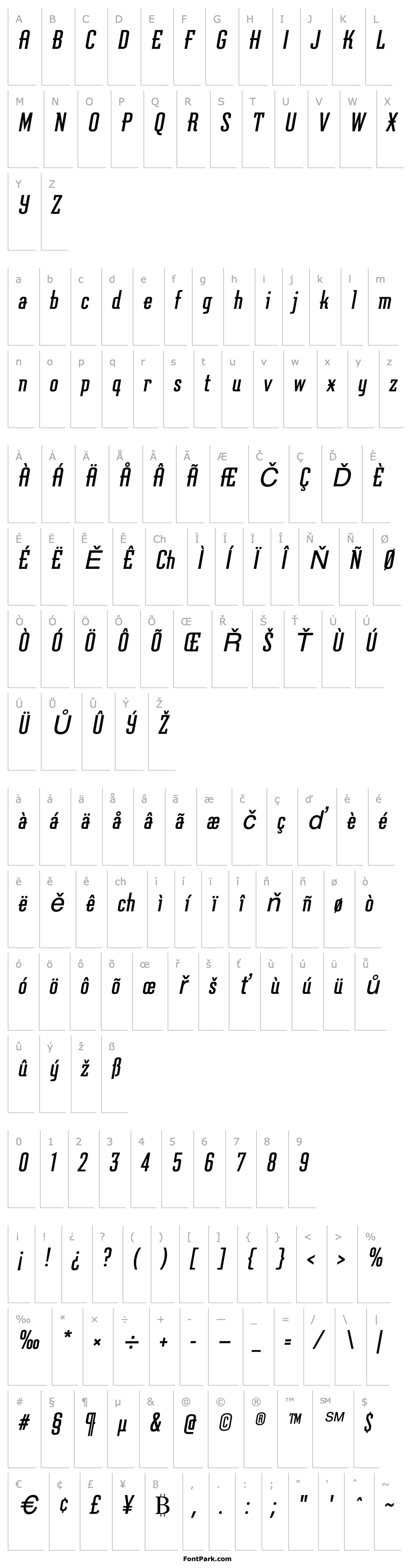 Overview Graficz Italic