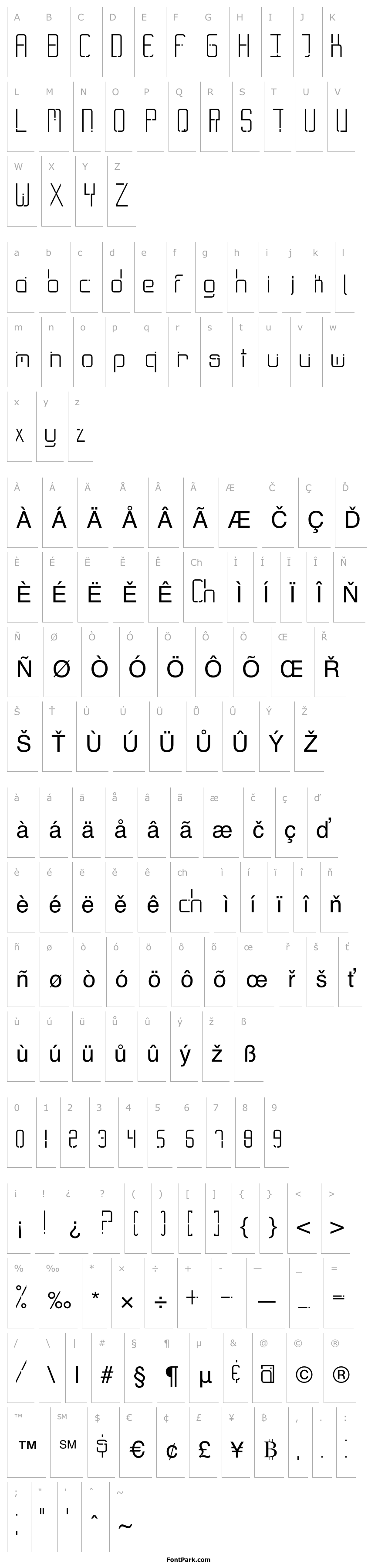 Overview Graytype-Regular