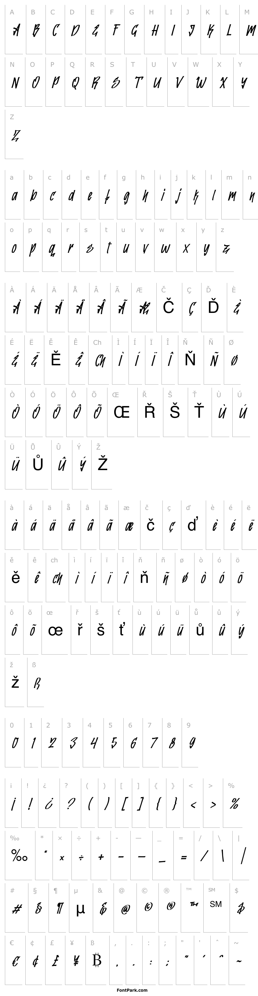 Přehled Greatwriten Italic
