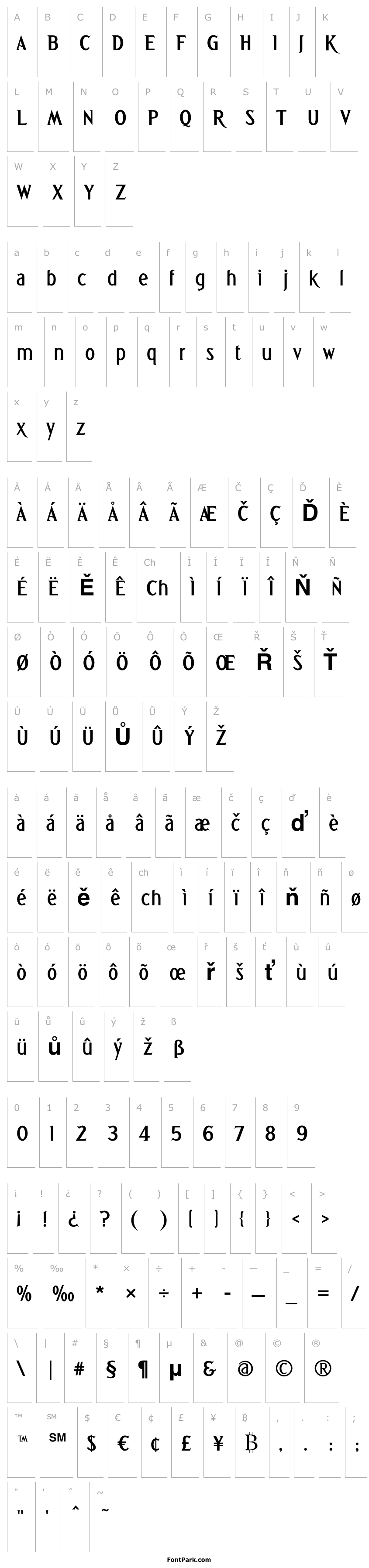 Přehled Greetings Bold