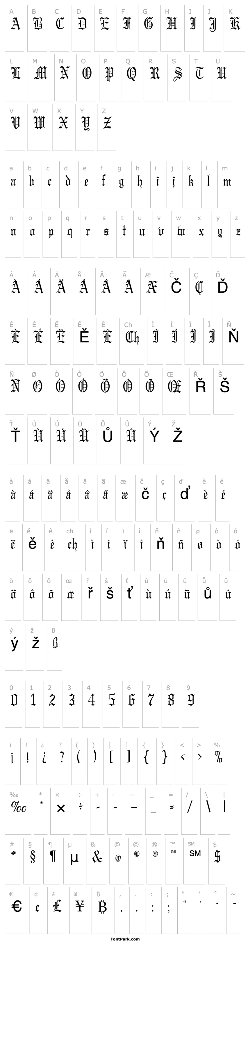 Přehled Gregory Condensed Normal