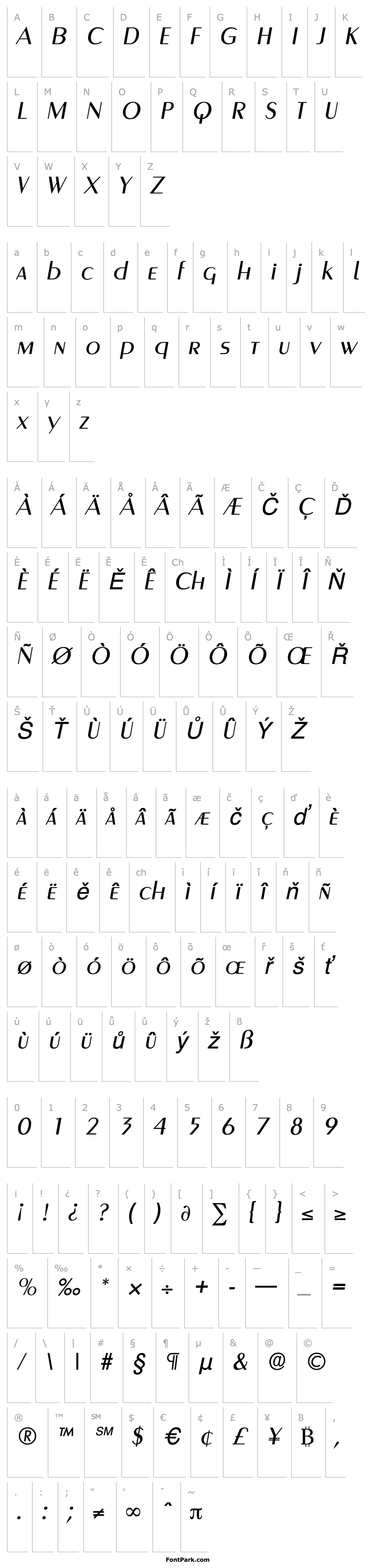 Overview Greyhound-RegularItalic