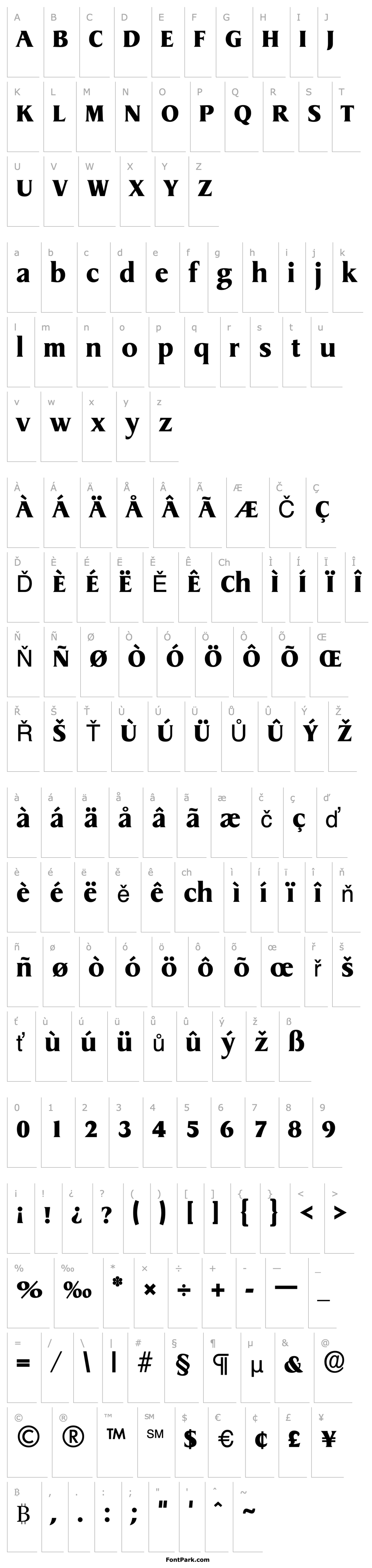 Overview GriffonExtrabold Regular