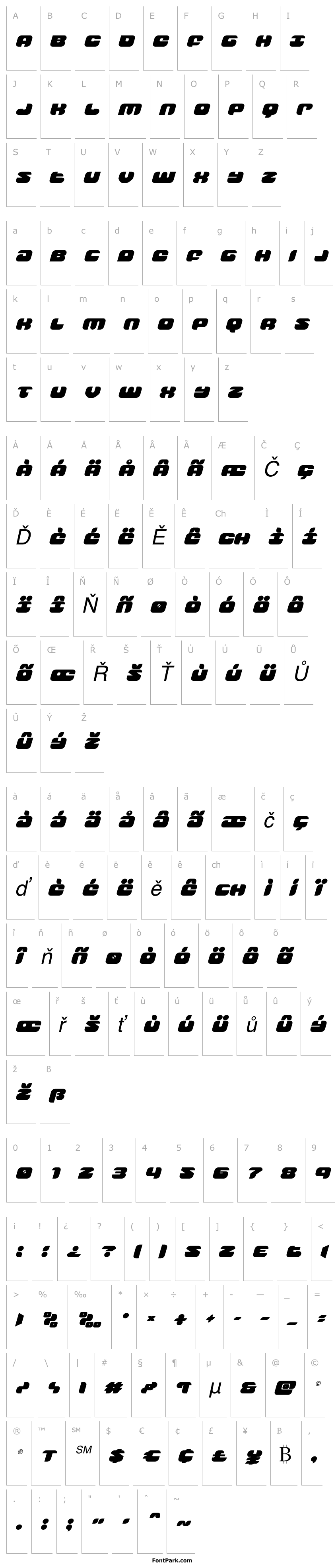 Overview Groovy Smoothie Italic