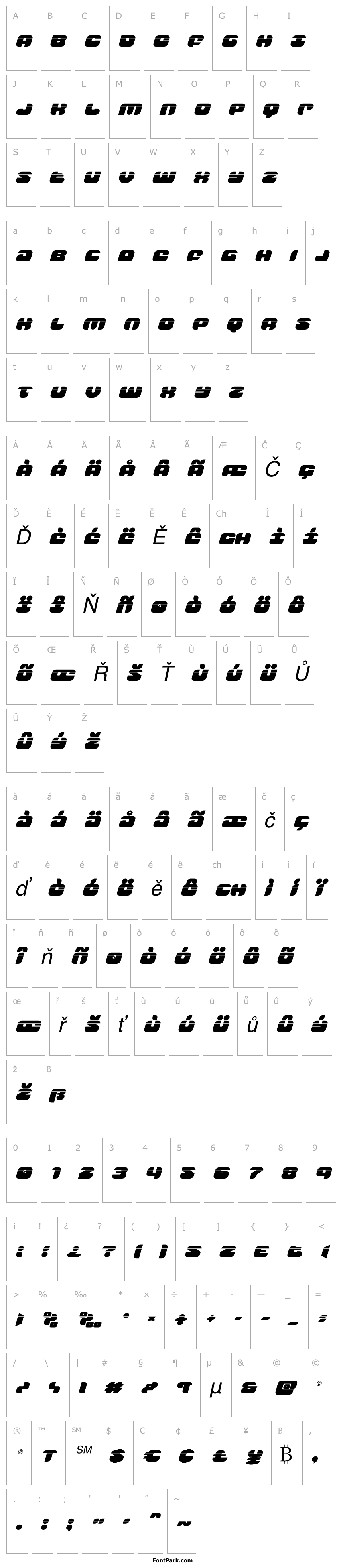 Přehled Groovy Smoothie Laser Italic