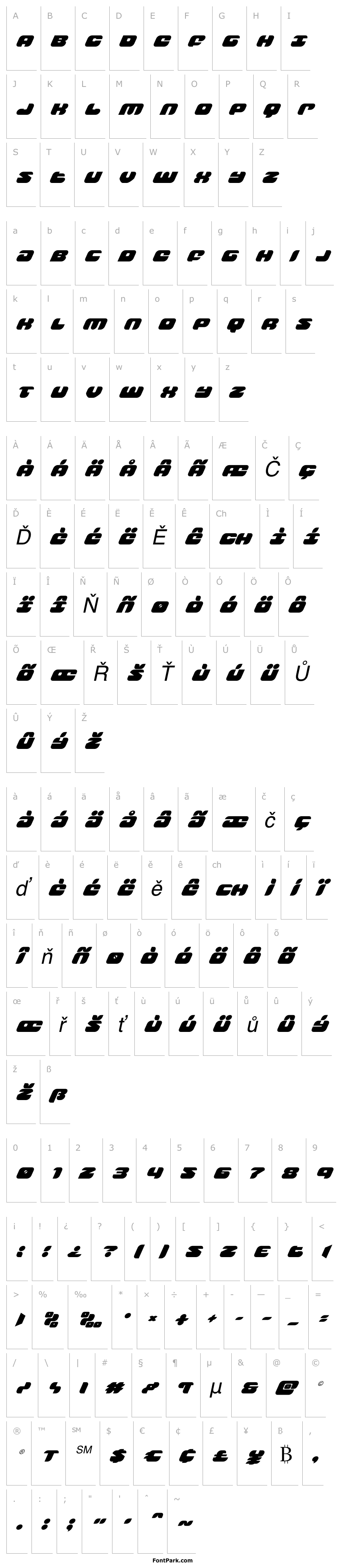 Overview Groovy Smoothie Super-Italic