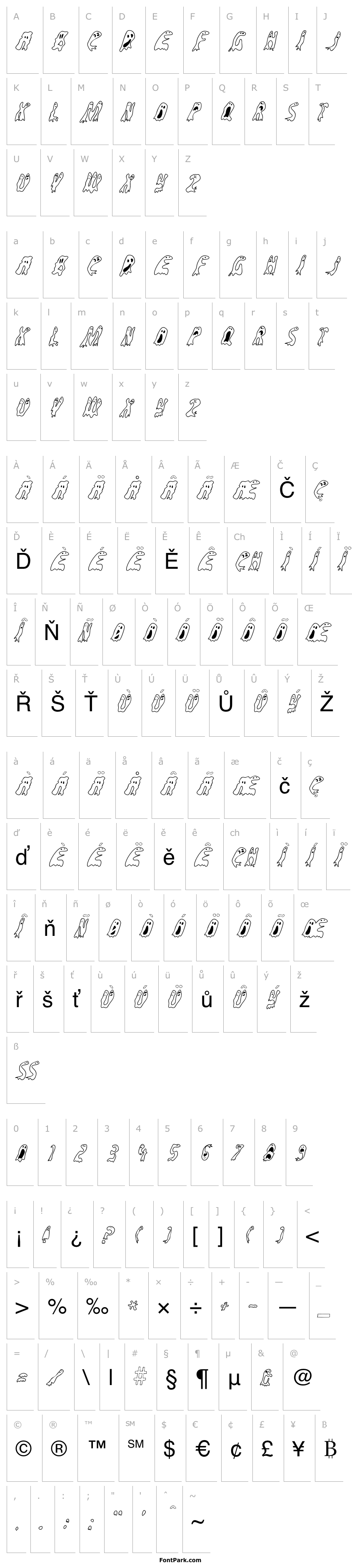 Přehled GroovyGhosties-Regular