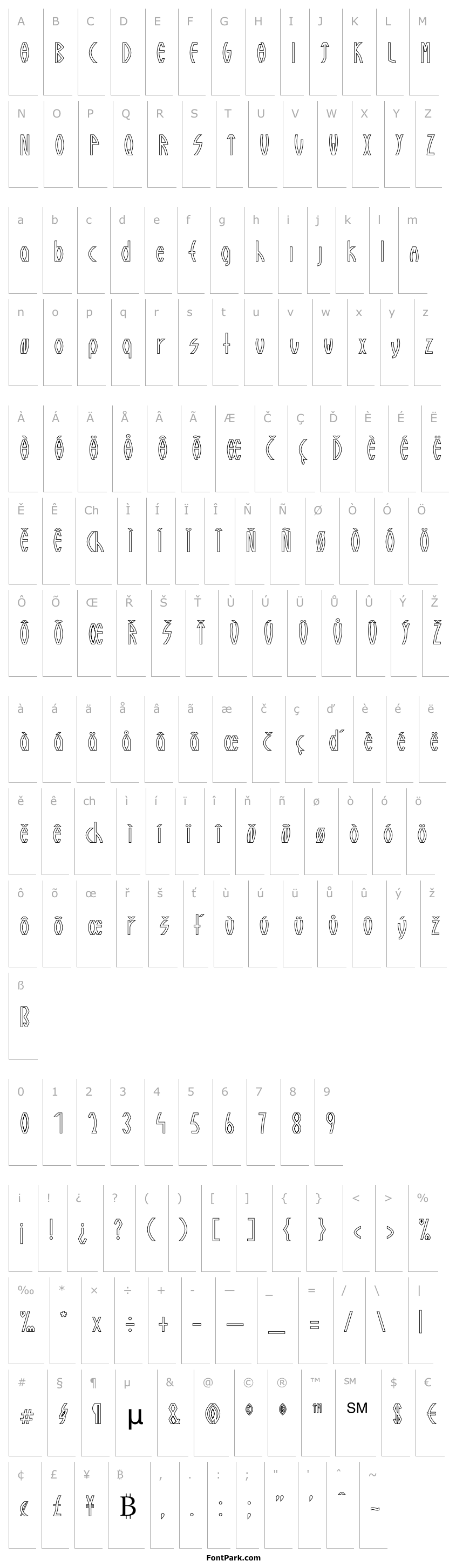 Overview Guazhiru Regular Outlined