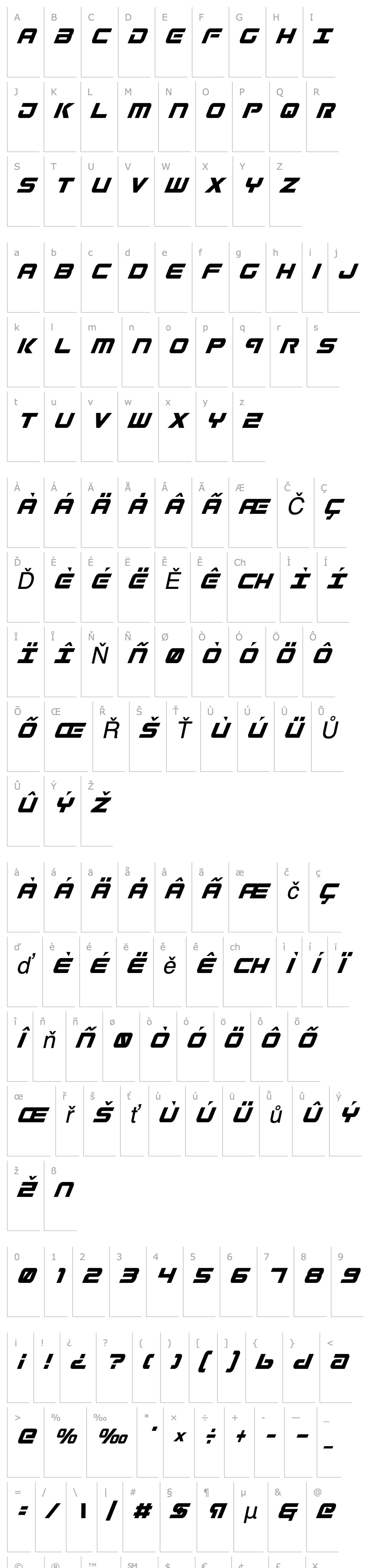 Overview Gunship Condensed Ital