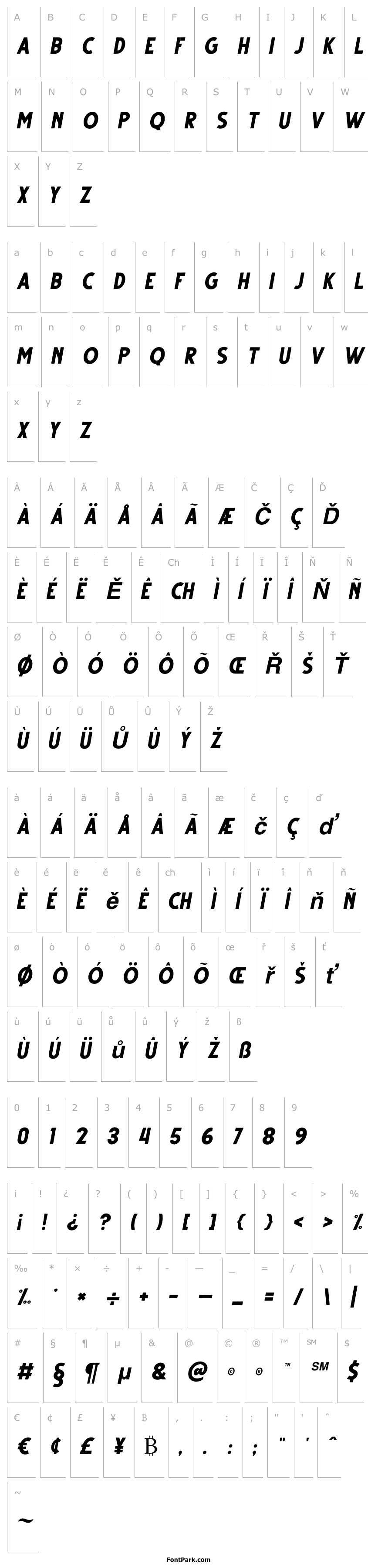 Overview Gutter Bold Italic