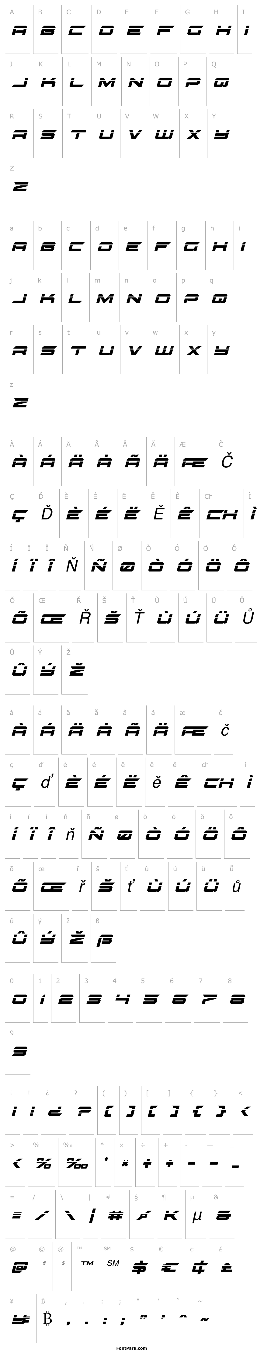 Overview Gypsy Killer Laser Italic