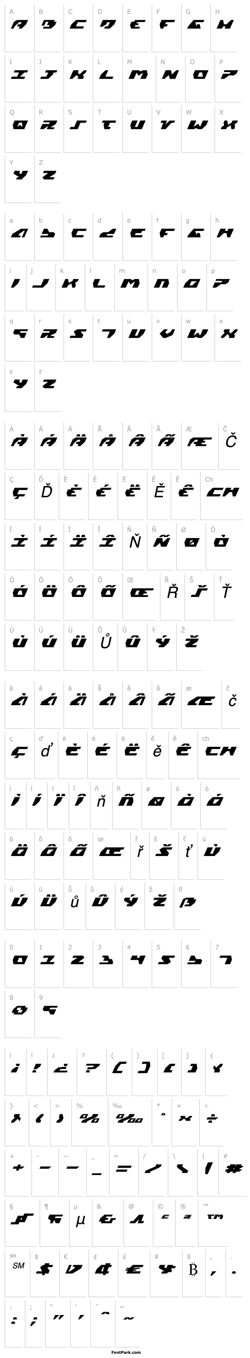 Overview Gyrfalcon Expanded Italic