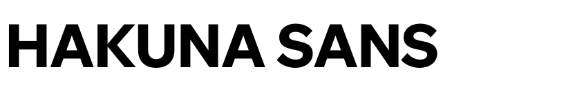 Preview Hakuna Sans