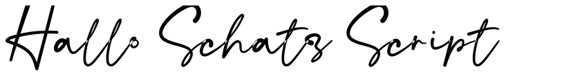 Preview Hallo Schatz Script