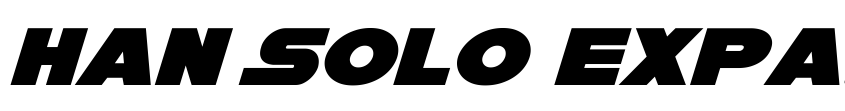 Preview Han Solo Expanded Italic